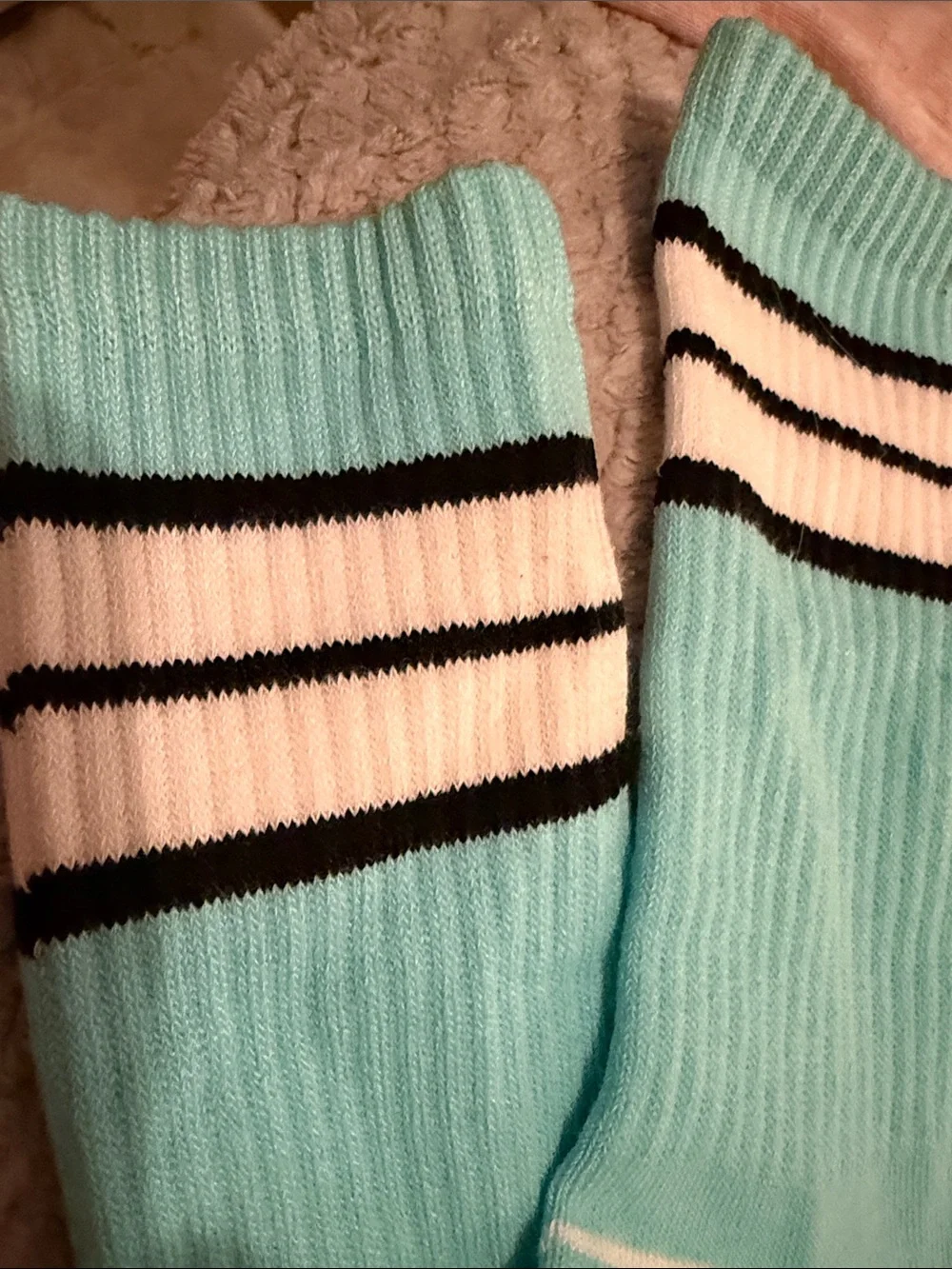 PINK Victorias Secret aqua crew